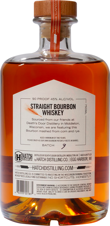 straight bourbon whiskey