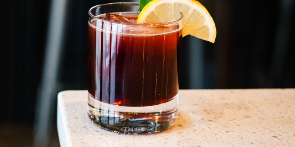 Cherry Smash Cocktail