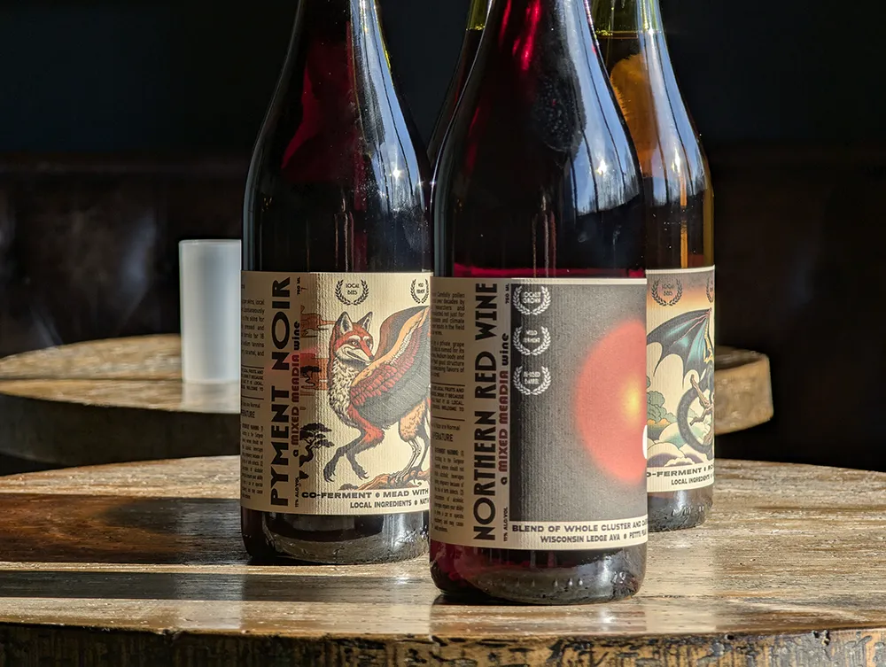 mmw page Group of three Hatch Distilling wine collection